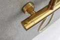 Dusjsett m/termostat Ø250 mm messing